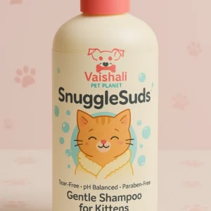 SnuggleSuds Tear-Free Kitten Shampoo – Soft & Gentle (236ml)