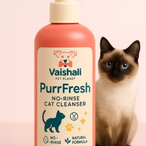 PurrFresh No-Rinse Cat Cleanser – Waterless Grooming (236ml)